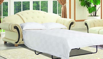 Раскладной диван Versace (3-х местный) white в Южно-Сахалинске - предосмотр 2