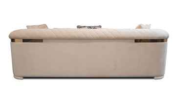 Прямой диван Бурже, с металлическим декором в Южно-Сахалинске - предосмотр 2