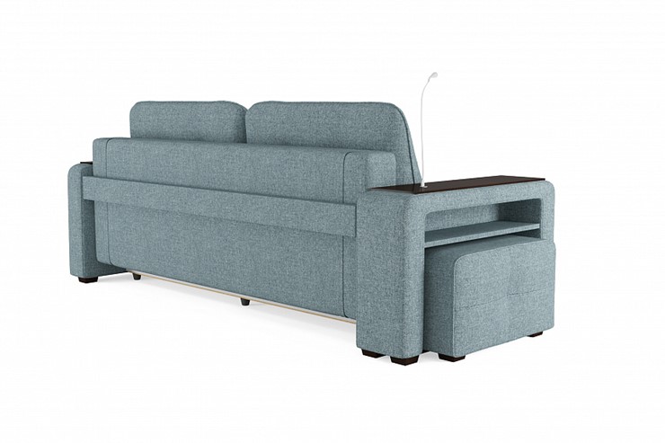 Прямой диван Smart 4(Б4-3т-Б3), Шерлок 975 в Южно-Сахалинске - изображение 3