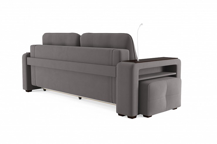 Прямой диван Smart 4(Б4-3т-Б3), Веллуто 19 в Южно-Сахалинске - изображение 3