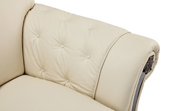 Раскладной диван Versace (3-х местный) white в Южно-Сахалинске - предосмотр 3