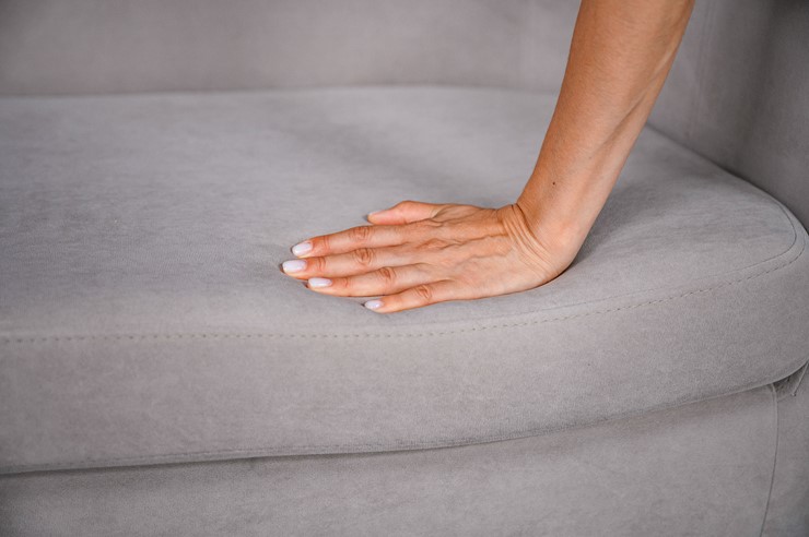 Комплект мебели Брамс  цвет бежевый диван 2Д + кресло в Южно-Сахалинске - изображение 3