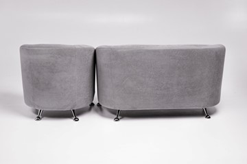 Комплект мебели Брамс  цвет серый диван 2Д + кресло в Южно-Сахалинске - предосмотр 2