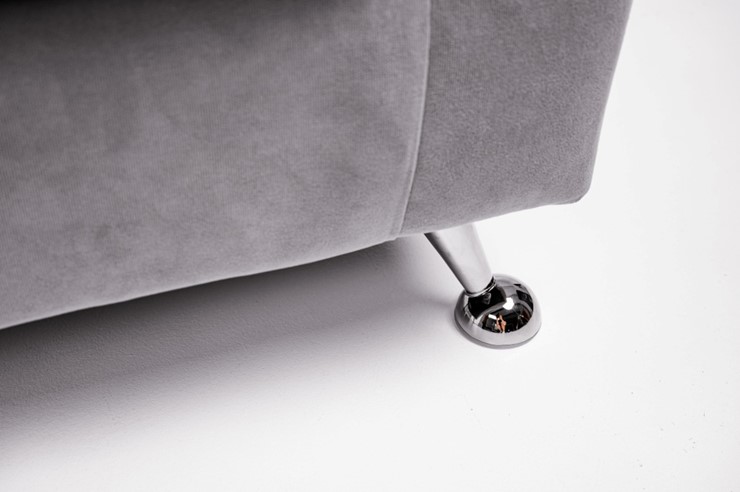 Комплект мебели Брамс  цвет серый диван 2Д + кресло в Южно-Сахалинске - изображение 6