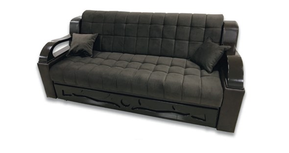 Прямой диван Челси с накладками в Южно-Сахалинске - изображение
