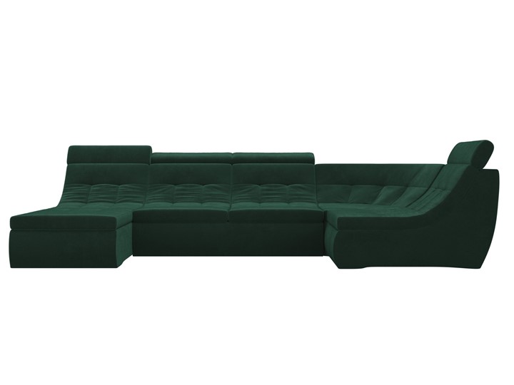 Диван модульный Холидей люкс, Зеленый (велюр) в Южно-Сахалинске - изображение 3