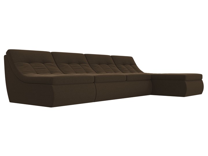 Модульный угловой диван Холидей, Коричневый (микровельвет) в Южно-Сахалинске - изображение 5