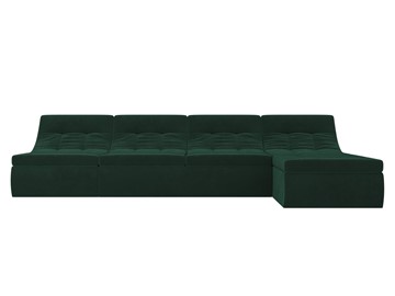 Модульный угловой диван Холидей, Зеленый (велюр) в Южно-Сахалинске - предосмотр 3