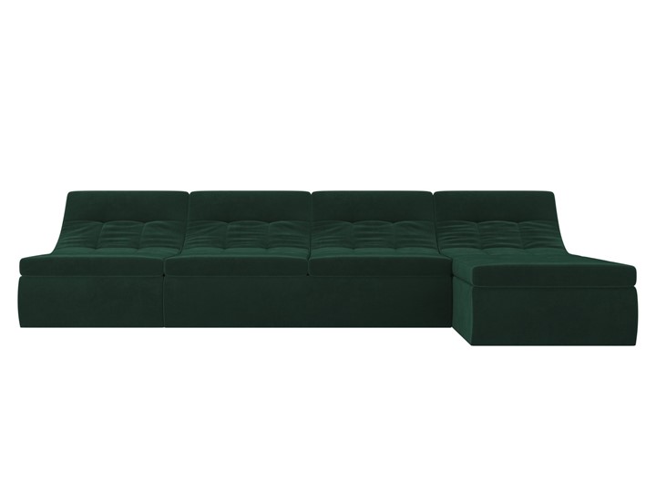 Модульный угловой диван Холидей, Зеленый (велюр) в Южно-Сахалинске - изображение 3