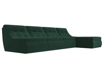 Модульный угловой диван Холидей, Зеленый (велюр) в Южно-Сахалинске - предосмотр 4