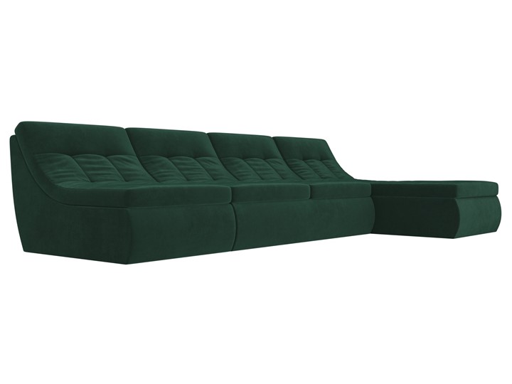 Модульный угловой диван Холидей, Зеленый (велюр) в Южно-Сахалинске - изображение 4
