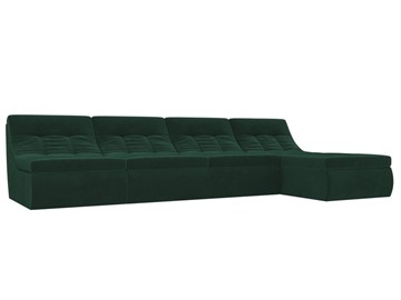 Модульный угловой диван Холидей, Зеленый (велюр) в Южно-Сахалинске - предосмотр