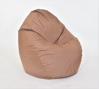Кресло-мешок Макси, рогожка, 150х100, коричневый в Южно-Сахалинске