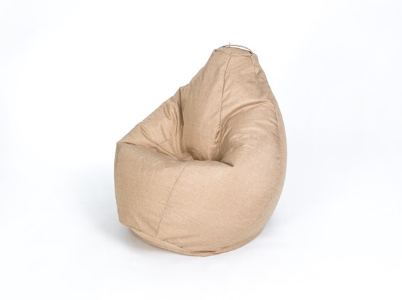 Кресло-мешок Хоум малое, песочное в Южно-Сахалинске - изображение
