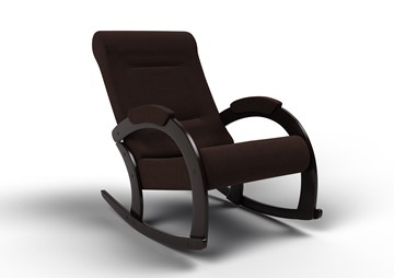 Кресло-качалка Венето, ткань AMIGo шоколад 13-Т-Ш в Южно-Сахалинске - предосмотр
