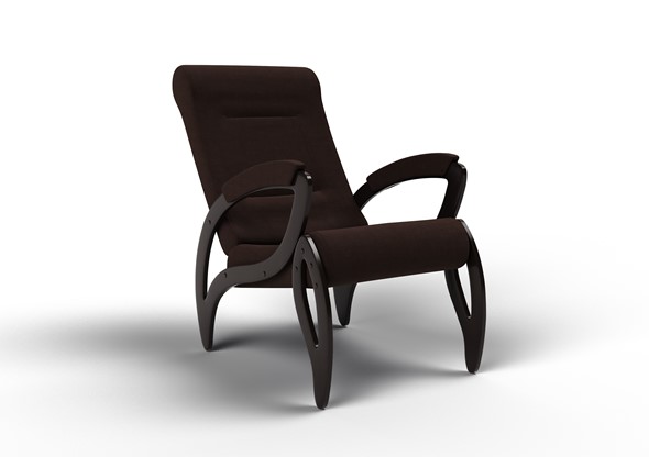 Кресло Зельден, ткань AMIGo шоколад 20-Т-Ш в Южно-Сахалинске - изображение