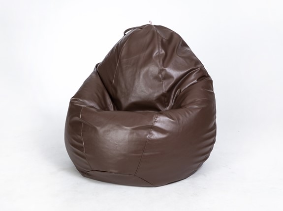 Кресло-мешок Люкс, коричневый в Южно-Сахалинске - изображение