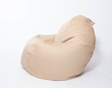 Кресло-мешок Макси, рогожка, 150х100, песочное в Южно-Сахалинске - предосмотр 2