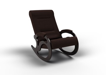 Кресло-качалка Вилла, ткань шоколад 11-Т-Ш в Южно-Сахалинске