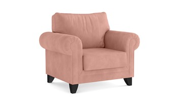 Кресло Орландо, велюр аватар розовый 305 в Южно-Сахалинске