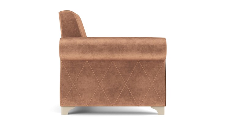 Кресло Порто, велюр тенерифе корица / велюр тенерифе шоколад в Южно-Сахалинске - изображение 2