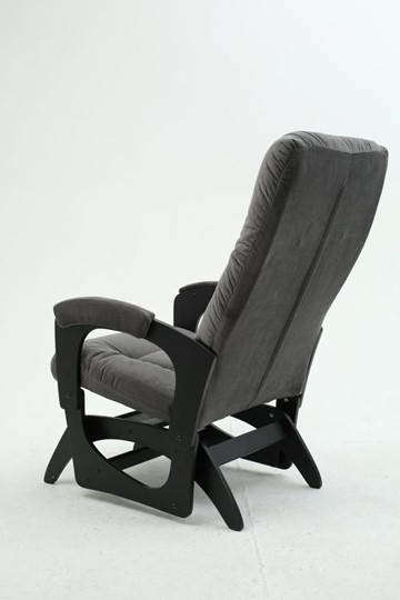 Кресло-качалка Леон маятниковая, ткань AMIGo графит 29-Т-ГР в Южно-Сахалинске - изображение 4