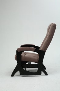 Кресло-качалка Леон маятниковая, ткань AMIGo кофе с молоком 29-Т-КМ в Южно-Сахалинске - предосмотр 1