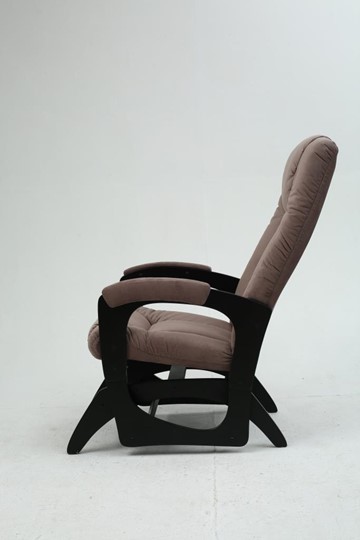 Кресло-качалка Леон маятниковая, ткань AMIGo кофе с молоком 29-Т-КМ в Южно-Сахалинске - изображение 1