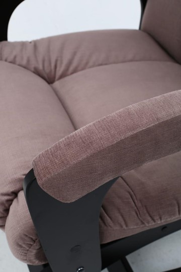 Кресло-качалка Леон маятниковая, ткань AMIGo кофе с молоком 29-Т-КМ в Южно-Сахалинске - изображение 2