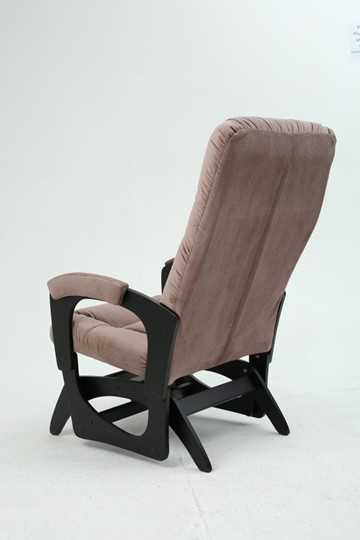 Кресло-качалка Леон маятниковая, ткань AMIGo кофе с молоком 29-Т-КМ в Южно-Сахалинске - изображение 4