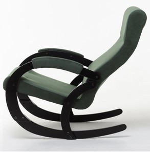 Кресло-качалка в гостиную Корсика, ткань Amigo Green 34-Т-AG в Южно-Сахалинске - предосмотр 1