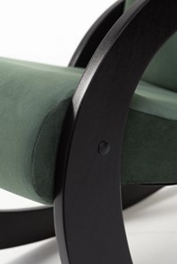 Кресло-качалка в гостиную Корсика, ткань Amigo Green 34-Т-AG в Южно-Сахалинске - предосмотр 5