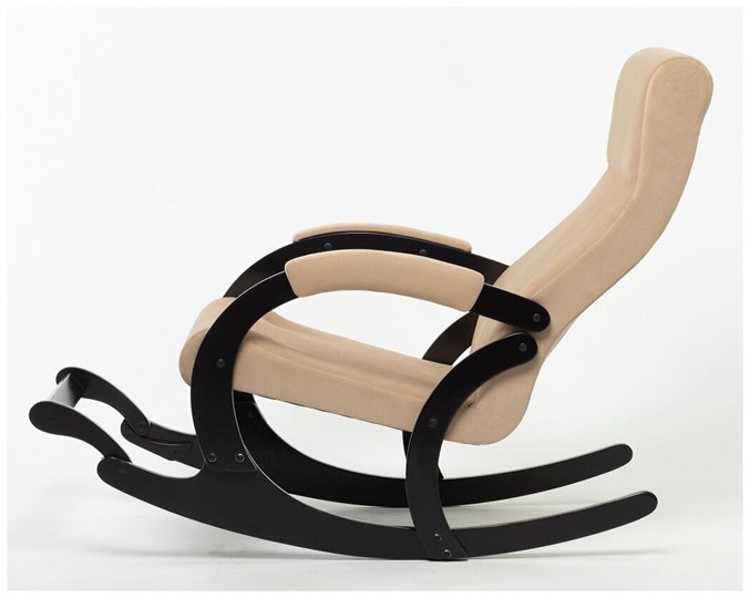 Кресло-качалка в гостиную Марсель, ткань Amigo Beige 33-Т-AB в Южно-Сахалинске - изображение 1