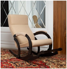 Кресло-качалка в гостиную Марсель, ткань Amigo Beige 33-Т-AB в Южно-Сахалинске - предосмотр 6