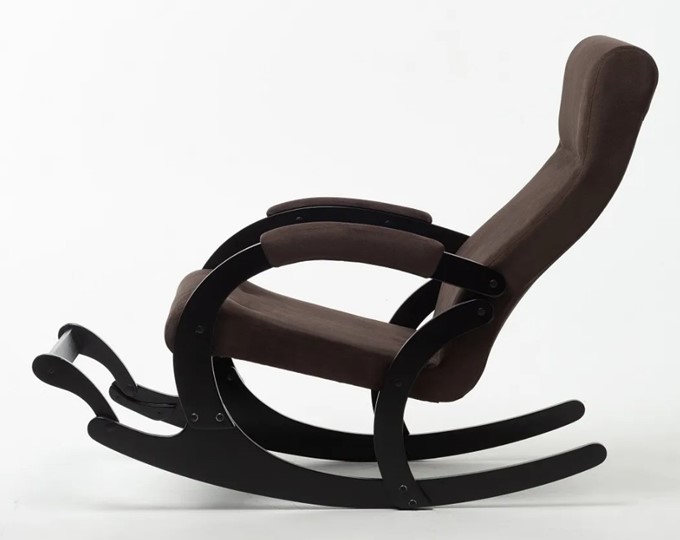 Кресло-качалка в гостиную Марсель, ткань Amigo Coffee 33-Т-AC в Южно-Сахалинске - изображение 1