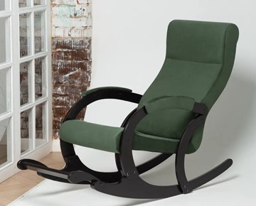 Кресло-качалка Марсель, ткань Amigo Green 33-Т-AG в Южно-Сахалинске - предосмотр 3