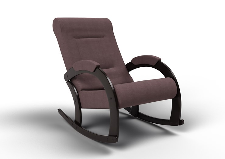 Кресло-качалка Венето,ткань AMIGo графит 13-Т-ГР в Южно-Сахалинске - изображение 2