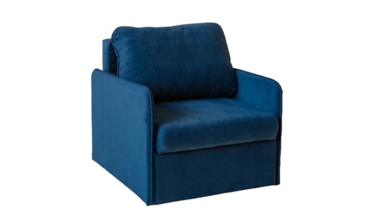 Раскладное кресло Амира синий в Южно-Сахалинске - изображение 1