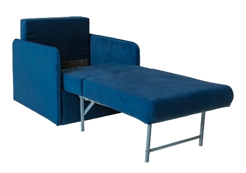 Раскладное кресло Амира синий в Южно-Сахалинске - изображение 2