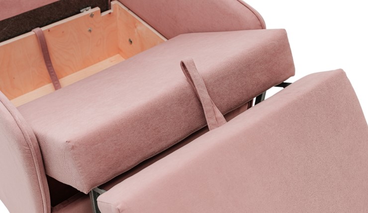 Раскладное кресло Амира розовый в Южно-Сахалинске - изображение 10
