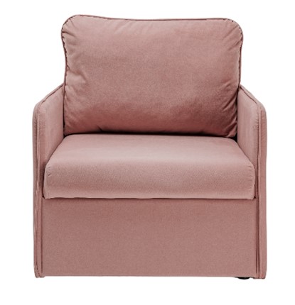 Раскладное кресло Амира розовый в Южно-Сахалинске - изображение