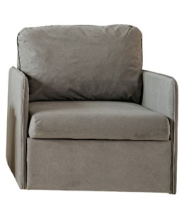 Раскладное кресло Амира серый в Южно-Сахалинске - предосмотр