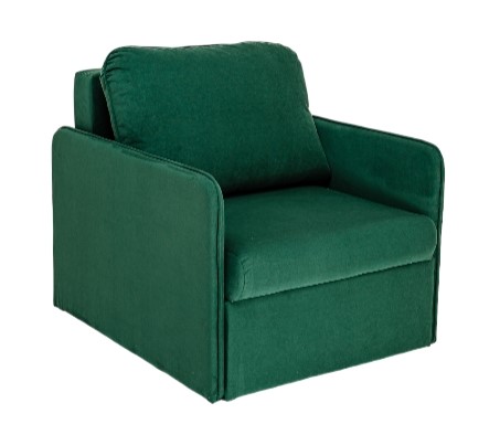Кресло-кровать Амира зеленый в Южно-Сахалинске - изображение 1