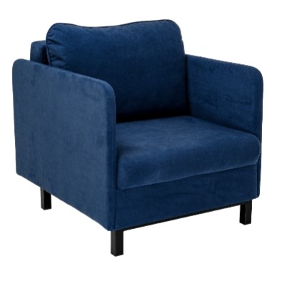Раздвижное кресло Бэст синий в Южно-Сахалинске - изображение 1