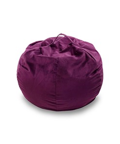 Кресло-мешок КлассМебель Орбита, велюр, фиолетовый в Южно-Сахалинске