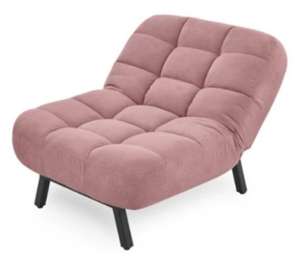 Кресло-кровать Абри опора металл (розовый) в Южно-Сахалинске - изображение