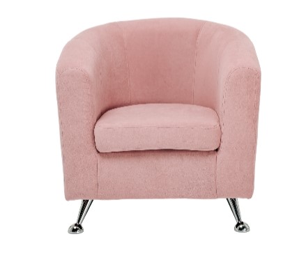 Кресло Брамс розовый в Южно-Сахалинске - изображение