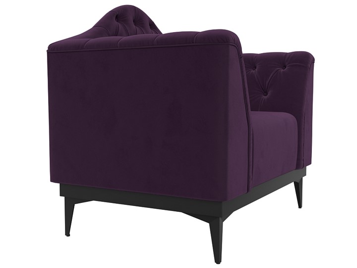 Кресло на ножках Флорида, Фиолетовый (Велюр) НПБ в Южно-Сахалинске - изображение 2