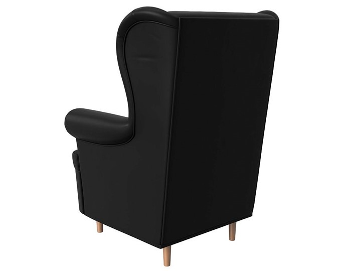 Кресло Торин, черный (Экокожа) в Южно-Сахалинске - изображение 5