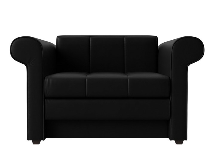 Кресло-кровать Берли, Черный (Экокожа) в Южно-Сахалинске - изображение 3